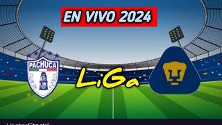 TUDN / Pachuca Vs Pumas Live 🔴 goles 2024 Liga MX