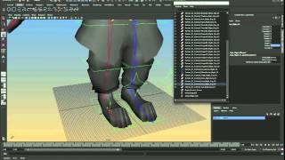 Character Tutorial - Mirroring your Control Curves - Part 12/38