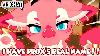 PROXIMITY DOXXED BY VRCHAT FURRYS (GONE WEIRD)
