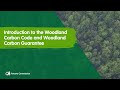 Introduction to the Woodland Carbon Code and Woodland Carbon Guarantee.