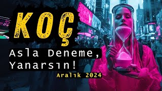 Koç Burcu Aralık 2024 Tarot - Asla Deneme!