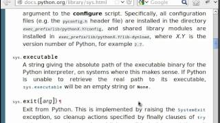 Python [sys] 08 Conclusion