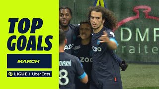 Top goals Ligue 1 Uber Eats - March (season 2022/2023)