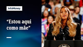 ASSISTA: Beyoncé participa de comício de Kamala Harris no Texas