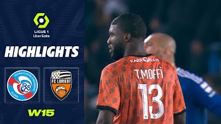 RC STRASBOURG ALSACE - FC LORIENT (1 - 1) - Highlights - (RCSA - FCL) / 2022-2023