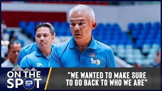 Coach Chot Reyes on TNT's strong recovery after shocking loss to Terrafirma | #OSOnTheSpot