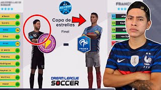 ESCOGÍ ESTA SELECCIÓN PARA JUGAR LA COPA DE ESTRELLAS 😱 DREAM LEAGUE SOCCER 2021