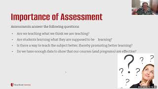 Assessment Fundamentals: Designing Assessments to Meet Learners' Needs