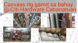 Canvass ng ilaw at tiles @Citi Hardware Cabanatuan #citihardware #ilaw #tiles #cabantuan