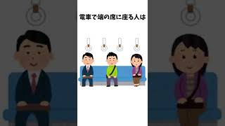 【人の雑学】いつか役に立つ行動で分かる心理学 #shorts #雑学