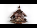 Kuckucksuhr Schwarzwaldhaus Holzhacker | Cuckoo Clock Black Forest House Woodchopper | #35088