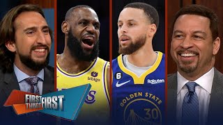 LeBron, Lakers aim to close out series vs. Steph & Warriors in Game 5 | NBA | FIRST THINGS FIRST