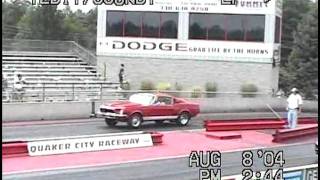 1968 Shelby GT500KR Drag Race - August 2004