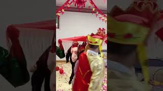 这个有创意，你的紫霞仙子来了  #接亲花絮 #传统婚礼#結婚