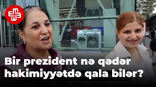 SORĞU: Bir prezident nə qədər hakimiyyətdə qala bilər?