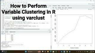 How to Perform Variable Clustering in R using varclust #r #variableclustering