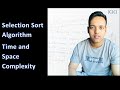 Selection Sort Algorithm: Time and Space Complexity Explained | Big O Notation Tutorial