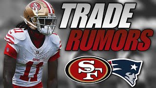 PATRIOTS IN TRADE TALKS WITH 49ERS FOR STAR WR BRANDON AIYUK