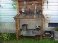 Free Potting Bench Idea