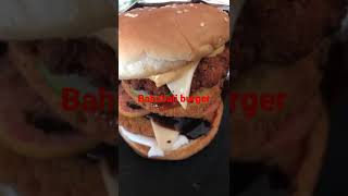 bahubali burger #shorts #ytshorts #youtubeshorts #burgerking #chicken #dominos #kfc