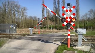 Spoorwegovergang Scheldewindeke (B) // Railroad crossing // Passage à niveau