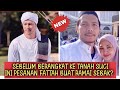 Tak sangka ini pesanan sebak Fattah buat Fazura sebelum berangkat ke Mekkah? 😭