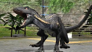 インドラプトル未進化使ってみたｗ バトルリク！jurassic world the game