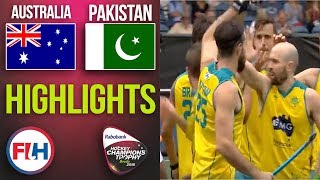 Australia v Pakistan | 2018 Men’s Hockey Champions Trophy | HIGHLIGHTS