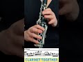 C Chord With Lowered Half Steps | Carl Baermann's Celebrated Method For Clarinet