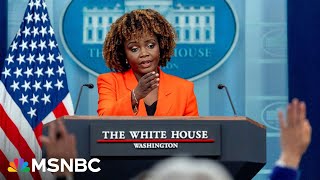 Watch: White House holds press briefing | MSNBC