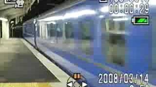 寝台急行銀河上り最終列車名古屋到着