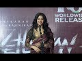 ritika singh speech vettaiyan audio launch red carpet rajinikanth tj gnanavel lyca