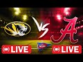 Missouri vs Alabama  LIVE 10/26/2024 | NCAAF 2024 | College Football Week 9