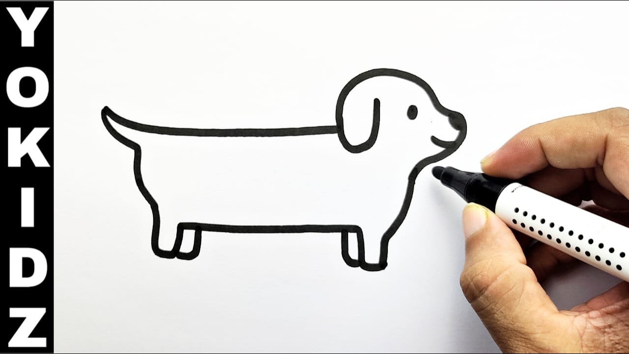 How To Draw A Dachshund Dog Step By Step 53 Off