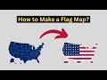 How To Make A Flag Map? | 2023 (Easiest Way - Clipping Mask)