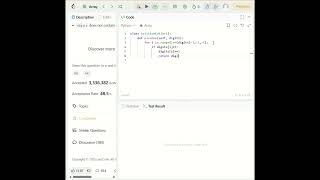 LeetCode 66 | Plus One | Easy | Array Math Problem | Python #coding #python #programming #code