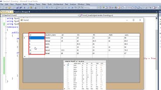 C# tutorial: retrieve odd or even rows from SQL server database in dataGridView
