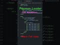 #4/500 - CSS Loader - Pacman Loader #javascript #coding #codingtutorial #css