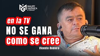 en la TV no se GANA como se cree entrevista #vicente romero