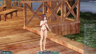 PSO2 追加ロビーアクション333「ピザーラ」