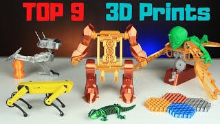 Top COOL Things To 3D Print