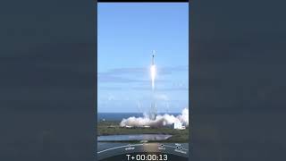 Transporter 3 mission launches by falcon 9 rocket on 13 jan 2022#rocket #launch #shorts
