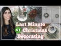 Dollar Christmas Decorating Ideas | Dollar Tree & Target $1 Spot Decor | Momma From Scratch