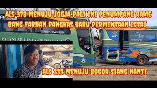 Als 378 menuju Jogja pagi ini# penumpang rame# Bang Farhan pangkas baru permintaan istri#  333 bogor