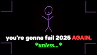 the HARSH truth about 2025 in 99 seconds. (or not?)
