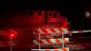 CSX M408 NB Manifest Train Arrives In Florence SC With A YN2 Leader CSX 386