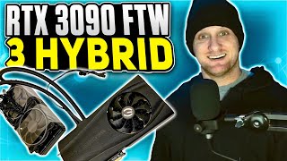 EVGA RTX 3090 FTW3 Hybrid Install and Review