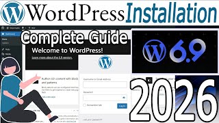 How to Install WordPress 6.9 in Localhost on Windows 10/11 [ 2026 ] Use WORDPRESS for FREE | Xampp
