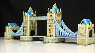 3D Tower Bridge of London - Simple DIY