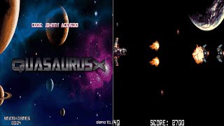 FULLSCREEN AMIGA Quasaurus X 2024 v1 0 GAME DEMO PREVIEW VERSION QuasaurusX WHDLoad Amiten Games So